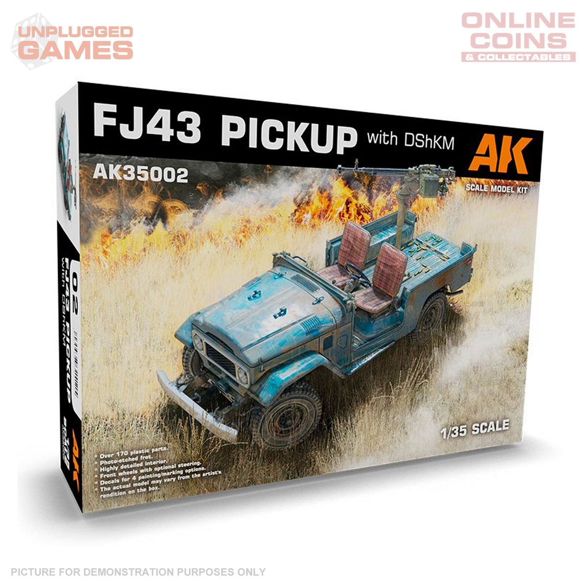 AK Interactive - Scale Models - Fj43 Pickup With Dshkm — Unplugged Games