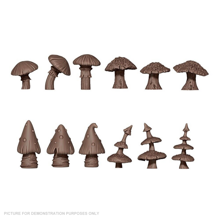 AK Interactive - Basing Bits - Gigant Mushrooms - 12 Pieces