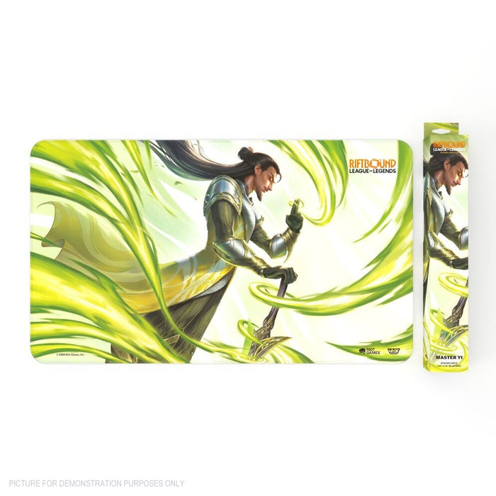 Riftbound League of Legends TCG – Playmat – Unleashed - Yi, Wuju Master