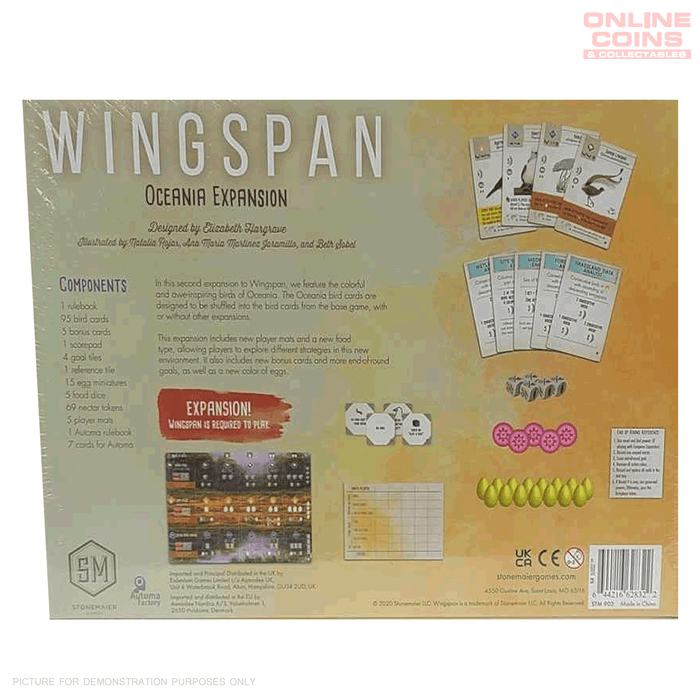 Wingspan - Oceania Expansion