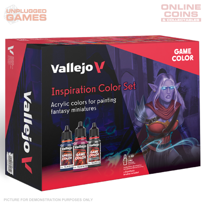 Vallejo- Game Colour-Inspiration 48 Colour Set