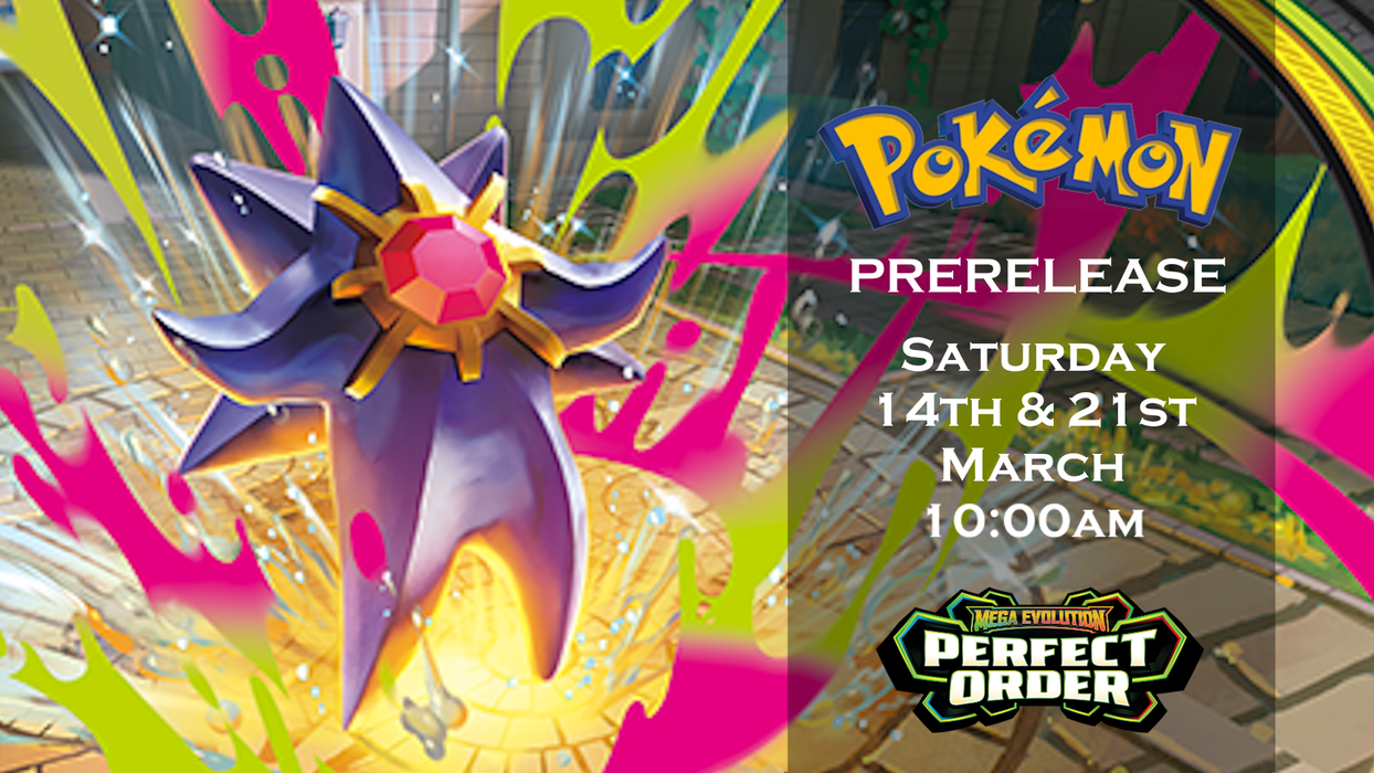 Pokemon Perfect Order Prerelease - 14th March - EVENT ENTRY