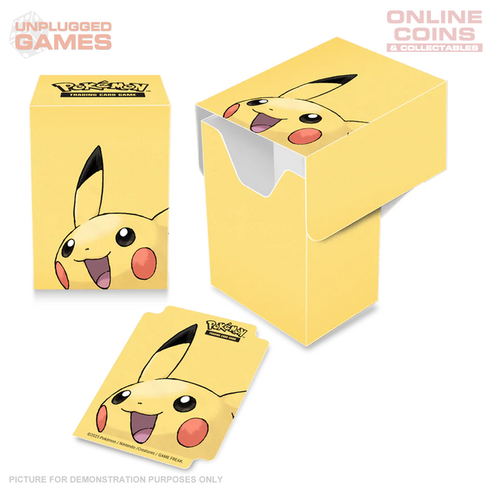 ULTRA PRO Pokémon - Pikachu Full View Deck Box
