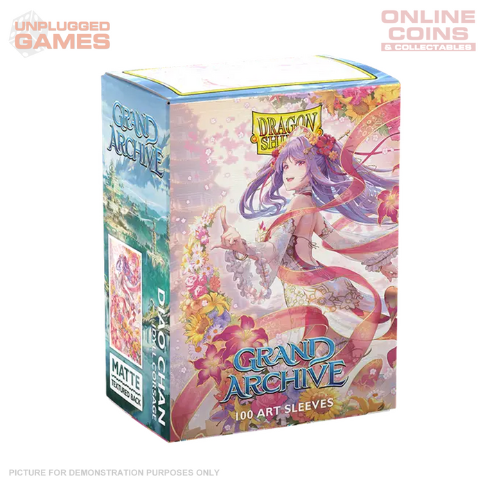 Dragon ShieldSleeves – Matte Art – Grand Archive - Diao Chan, Idyll Corsage