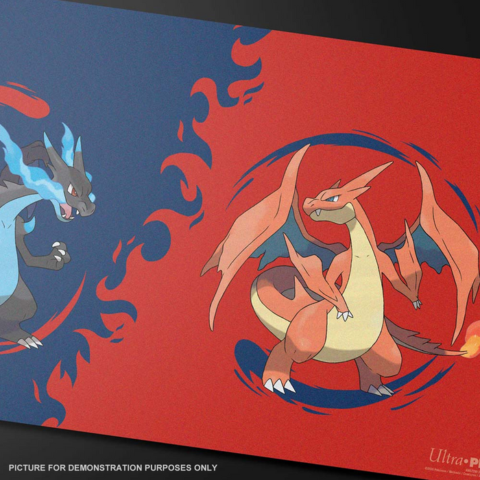 Ultra Pro Pokemon - Mega Charizard X and Mega Charizard Y Playmat