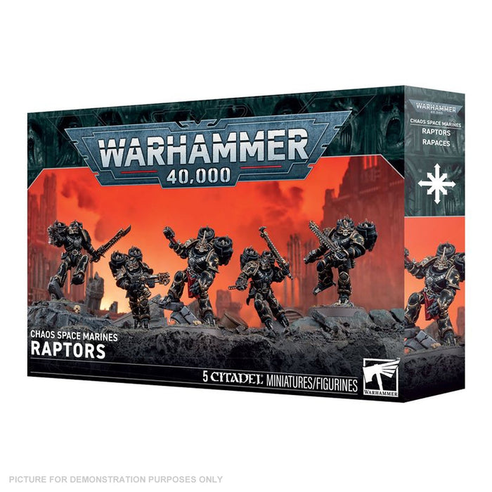 Warhammer 40,000 Chaos Space Marines Raptors