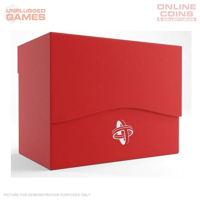Gamegenic Side Holder Holds 80 Sleeves Deck Box Red