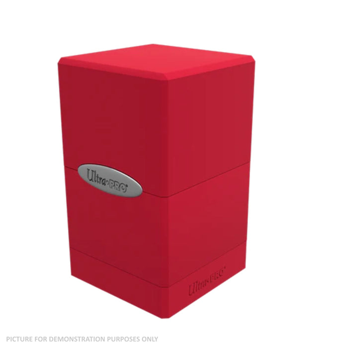 Ultra Pro Classic Satin Tower Deck Box - Red