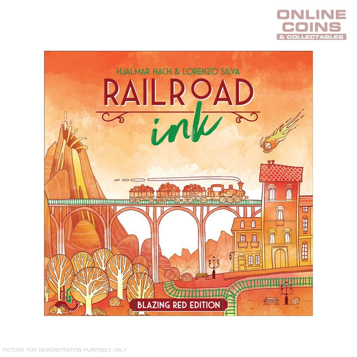 Railroad Ink - Blazing Red Edition — Unplugged Games