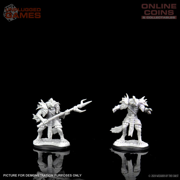 Dungeons & Dragons Nolzurs Marvelous Unpainted Miniatures - Sahuagin