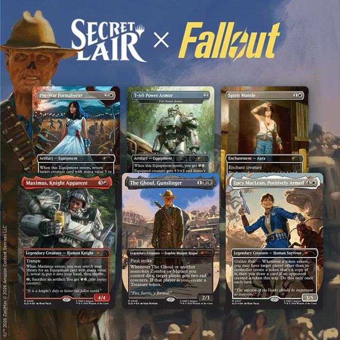 MTG Secret Lair x Fallout - Beyond Vault 33