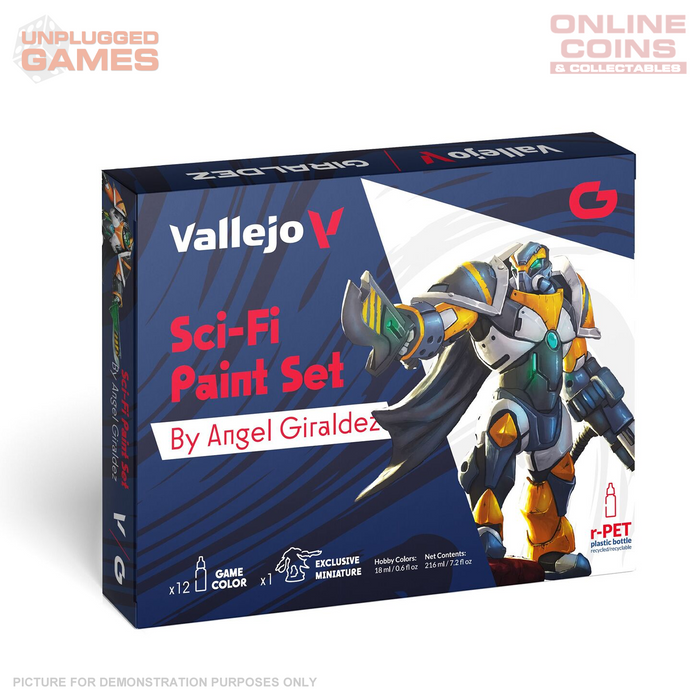 Vallejo - Game Colour - Sci-Fi Paint Set by Angel Giraldez