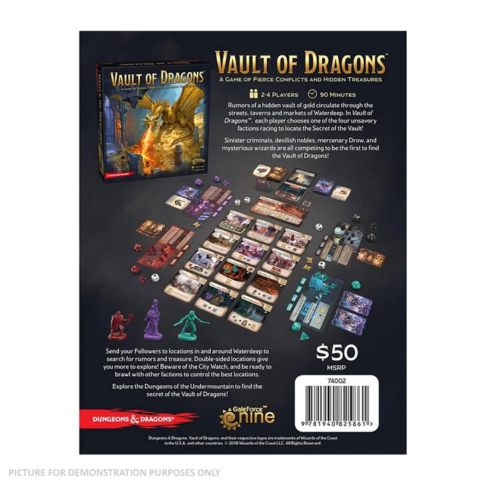 Dungeons & Dragons Vault of Dragons Board Game