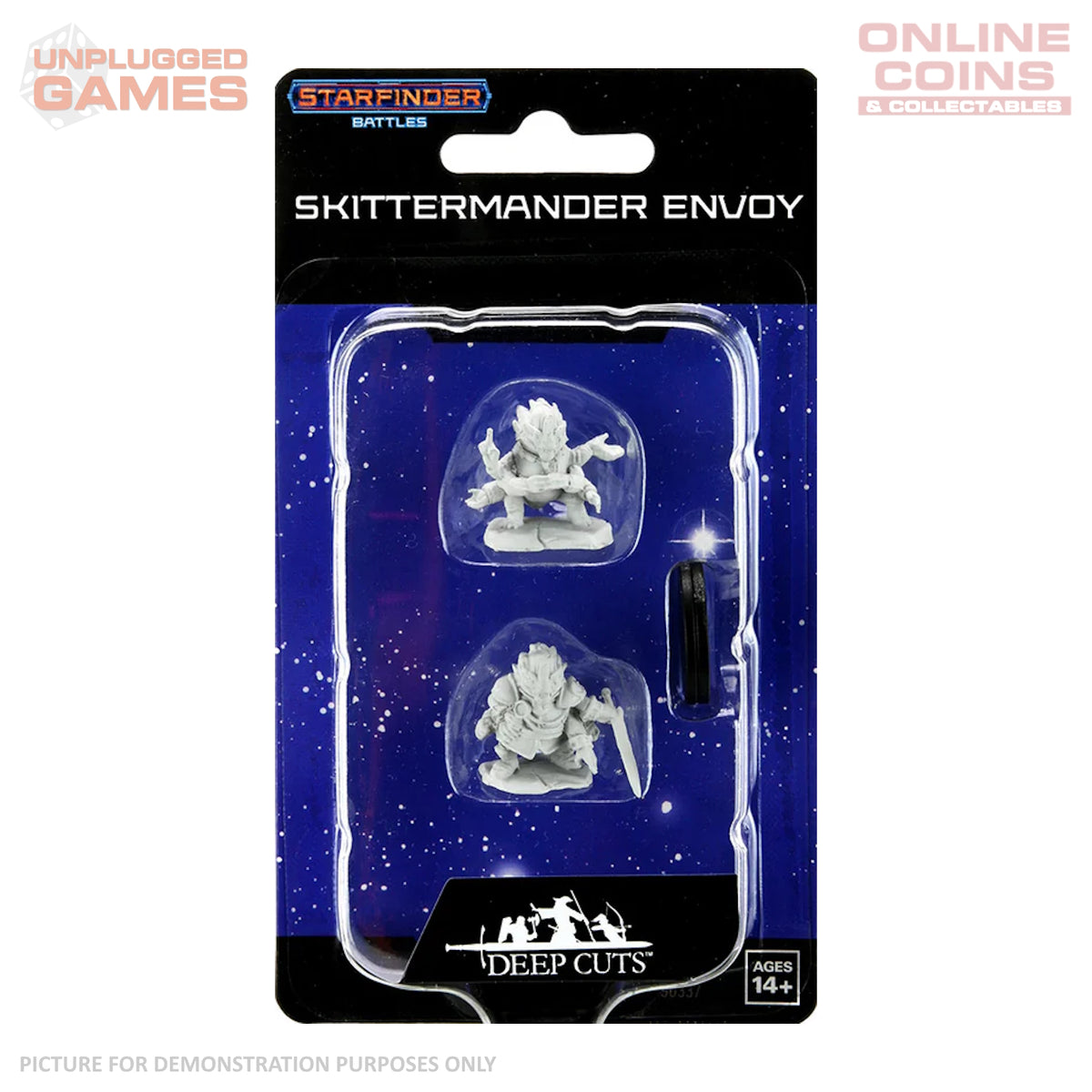 Starfinder Deep Cuts Unpainted Miniatures - Skittermander Envoy ...