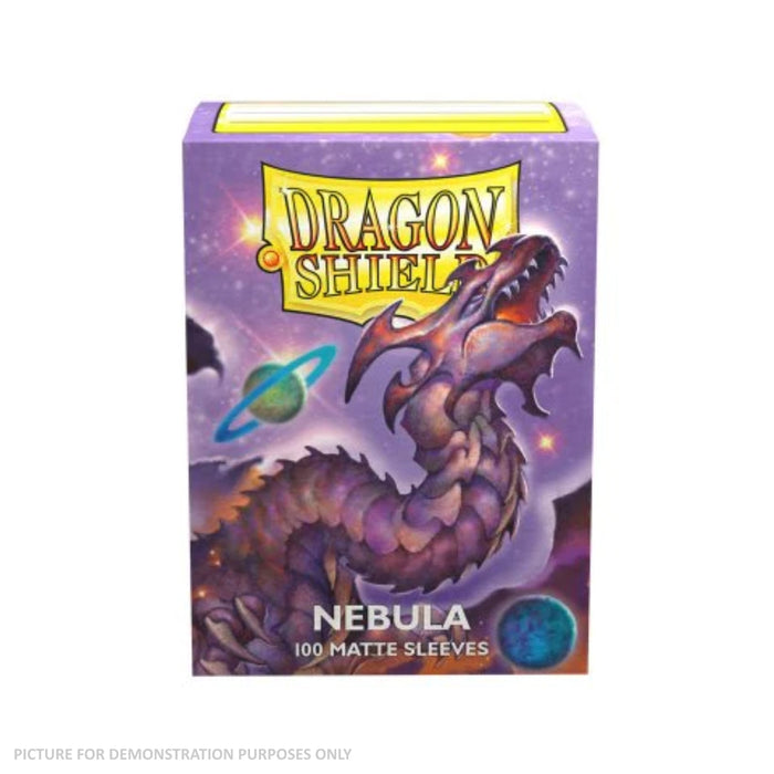 Dragon Shield 100 Standard Size Card Sleeves - Matte Nebula Purple