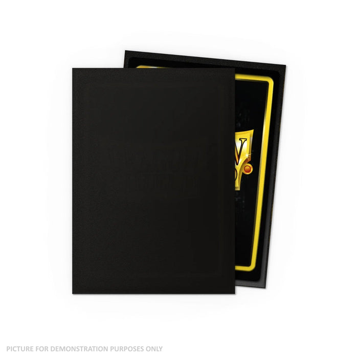 Dragon Shield 100 Standard Size Card Sleeves - Matte Jett