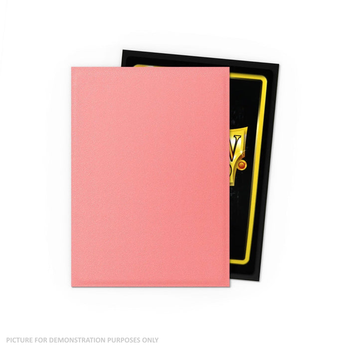 Dragon Shield Sleeves - Box 100 - Standard Size Dual Matte - Peach Piip