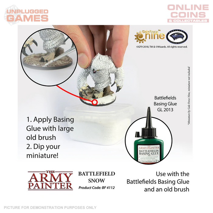 Army Painter - Basing - Battlefield SNOW
