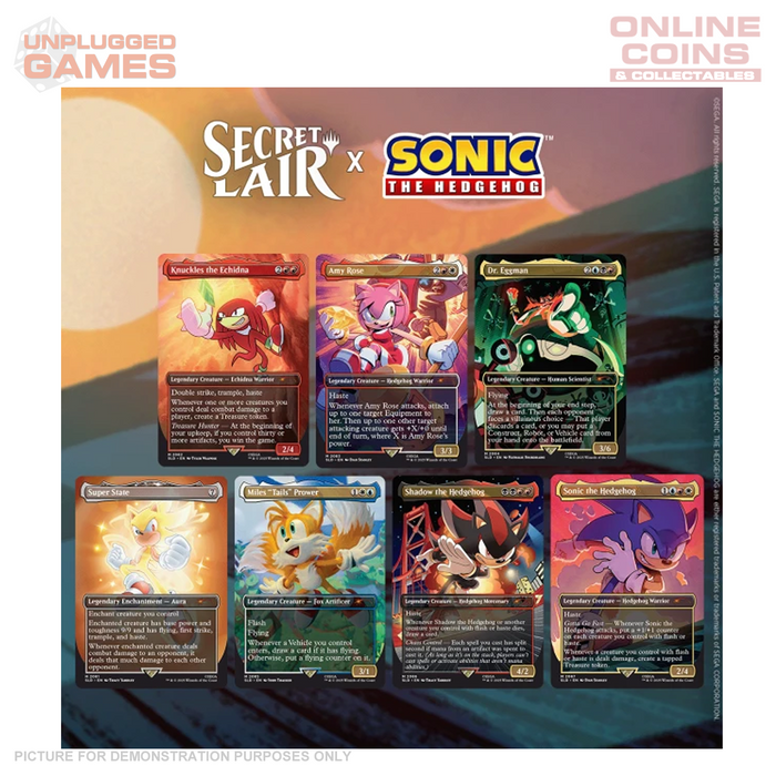 Magic the Gathering Secret Lair x Sonic the Hedgehog Friends and Foes (Non-Foil)