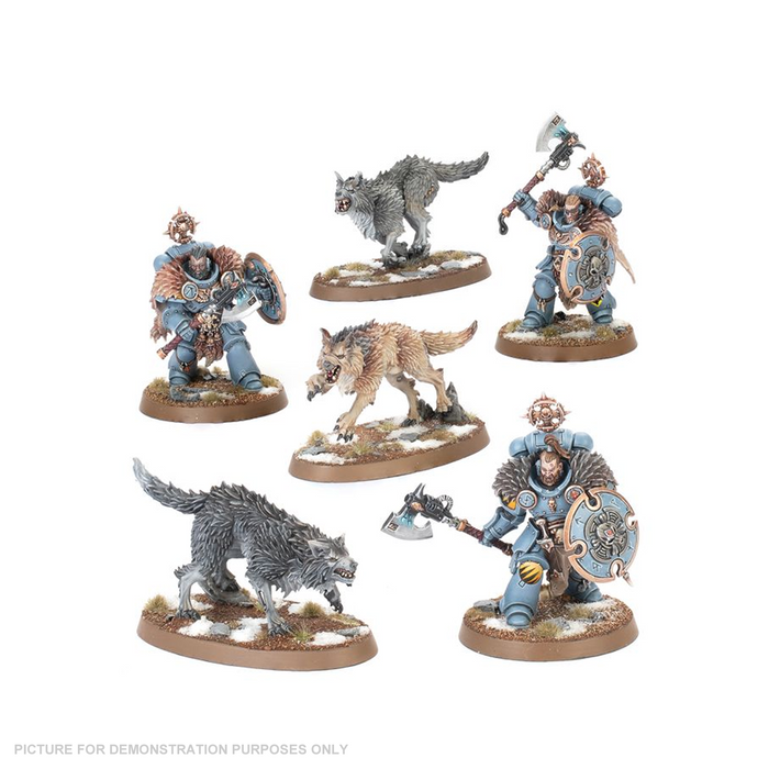 Warhammer 40,000 - Space Wolves - Wolf Guard Headtakers