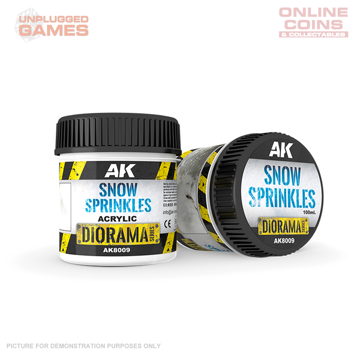 AK Interactive - Dioramas - Snow Sprinkles 100ml