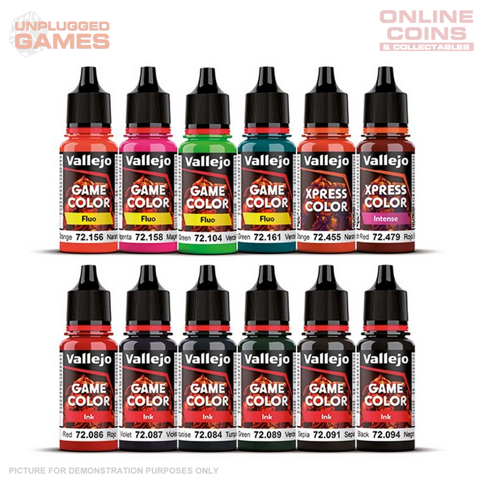 Vallejo - Game Colour - Squidmar Miniatures - Special FX Paint Set