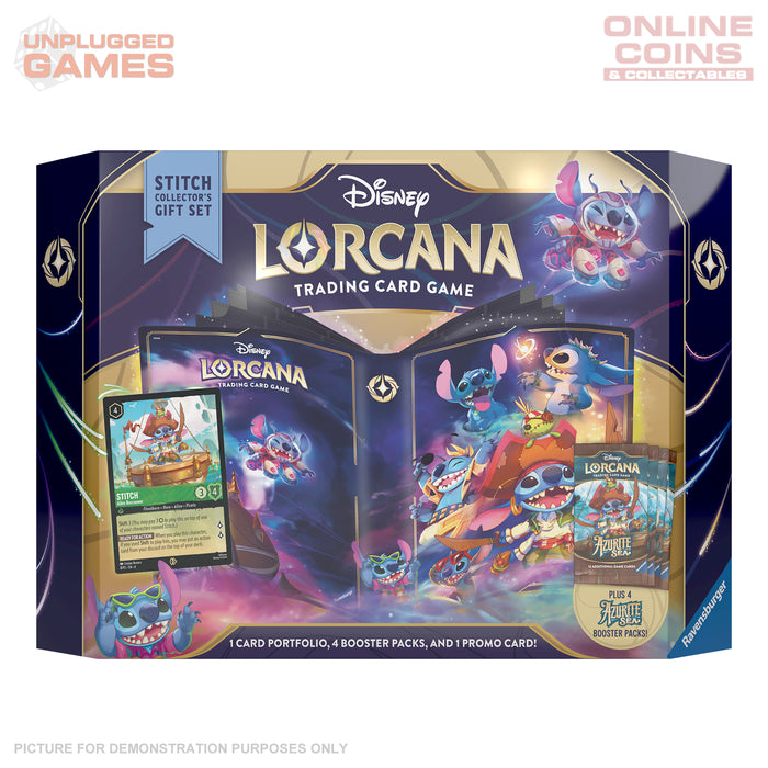 Lorcana - Series 6 - Azurite Sea Stitch Collector's Gift Set - PREORDER