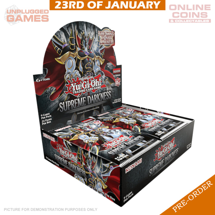 Yu-Gi-Oh! - Supreme Darkness Booster Box - PREORDER