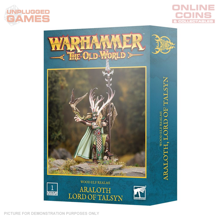 Warhammer The Old World - Wood Elf Realms - Araloth Lord of Talsyn