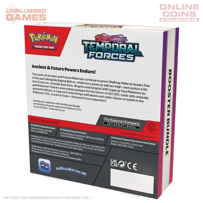 Pokemon TCG - Scarlet & Violet 5 - Temporal Forces - Booster Bundle