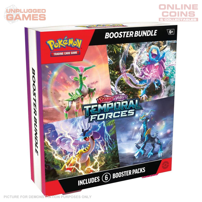 Pokemon TCG - Scarlet & Violet 5 - Temporal Forces - Booster Bundle