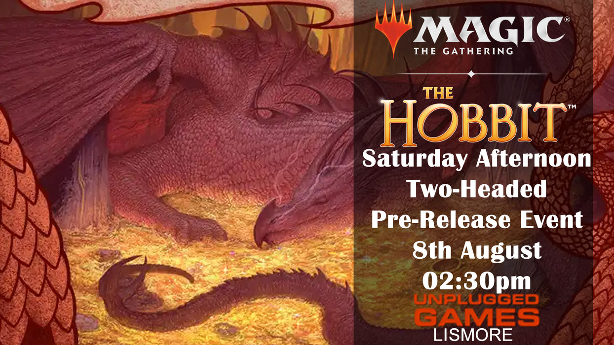 Magic: The Gathering The Hobbit - Saturday Afternoon Two-Headed Pre-Release - 8th August - EVENT ENTRY