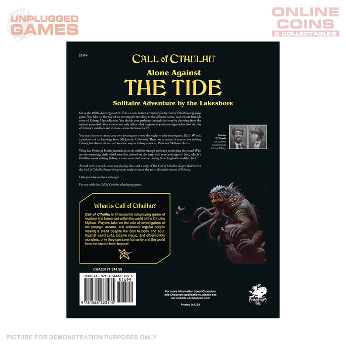 Call of Cthulhu RPG - Alone Against the Tide