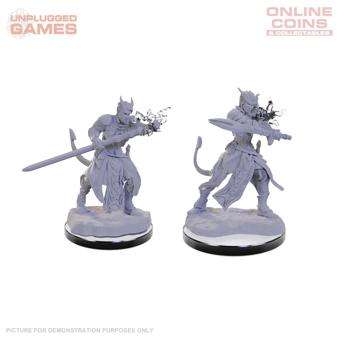 Dungeons & Dragons Nolzur's Marvelous Miniatures - Tiefling Warlocks