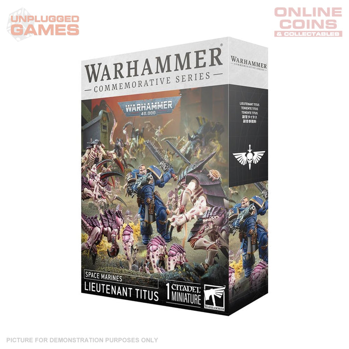 Warhammer 40,000 Commermorative Series - Space Marines Lieutenant Titus
