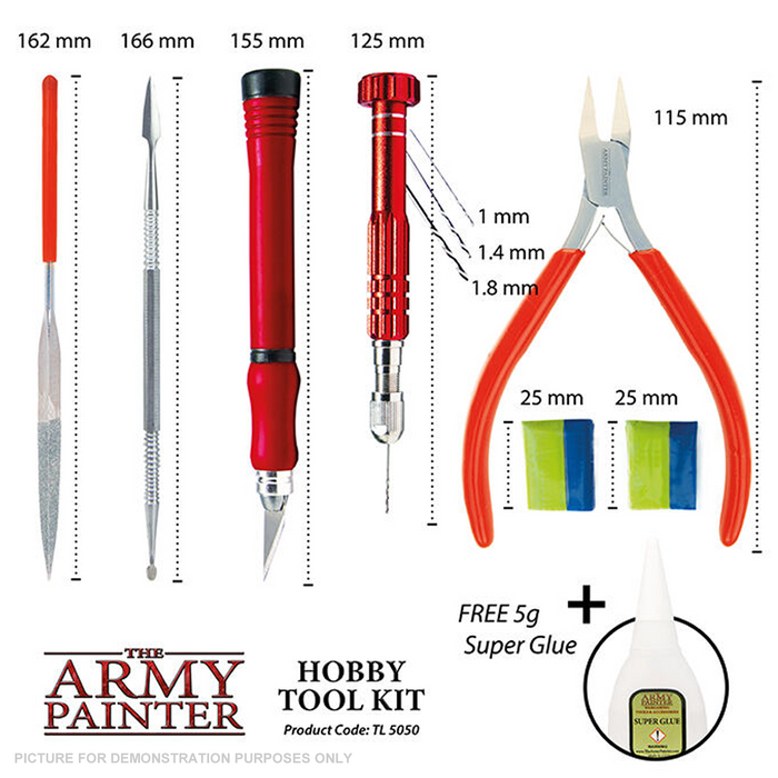 Army Painter Tools - Miniature & Model Tool Set