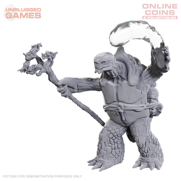 Dungeons and Dragons: Nolzur's Marvelous Miniatures - Tortle Druid & Wild Shape Giant Lizard
