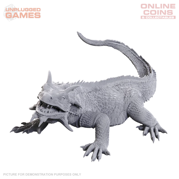 Dungeons and Dragons: Nolzur's Marvelous Miniatures - Tortle Druid & Wild Shape Giant Lizard