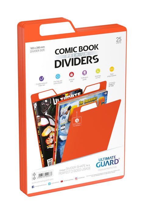 Ultimate Guard Comic Divider - ORANGE