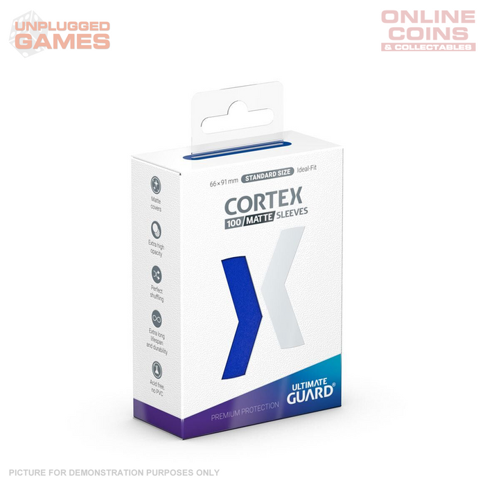 Ultimate Guard: Sleeves – Cortex Matte – Blue