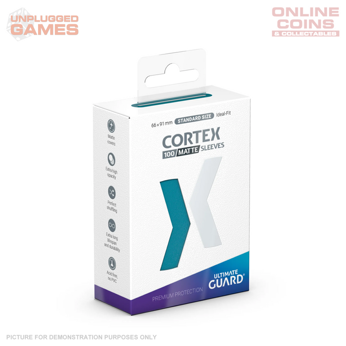 Ultimate Guard: Sleeves – Cortex Matte – Petrol