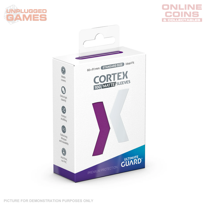 Ultimate Guard: Sleeves – Cortex Matte – Purple