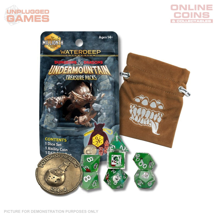 D&D Undermountain Treasure Packs Blind Box | Sirius Dice