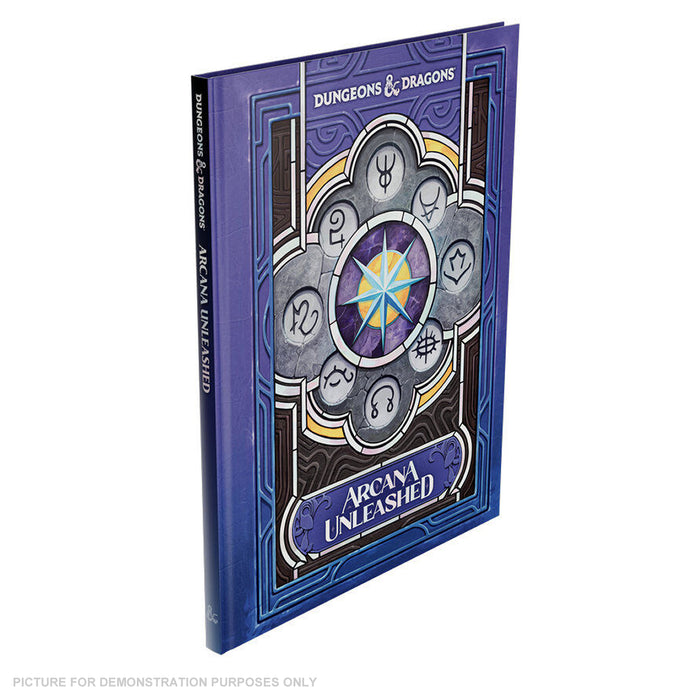 Dungeons And Dragons Arcana Unleashed (Hard Cover Book - Alternative Cover) Gameplay Expansion - PREORDER