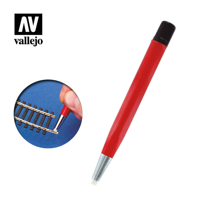 Vallejo Hobby Tools - Glass Fiber Brush (4 mm)