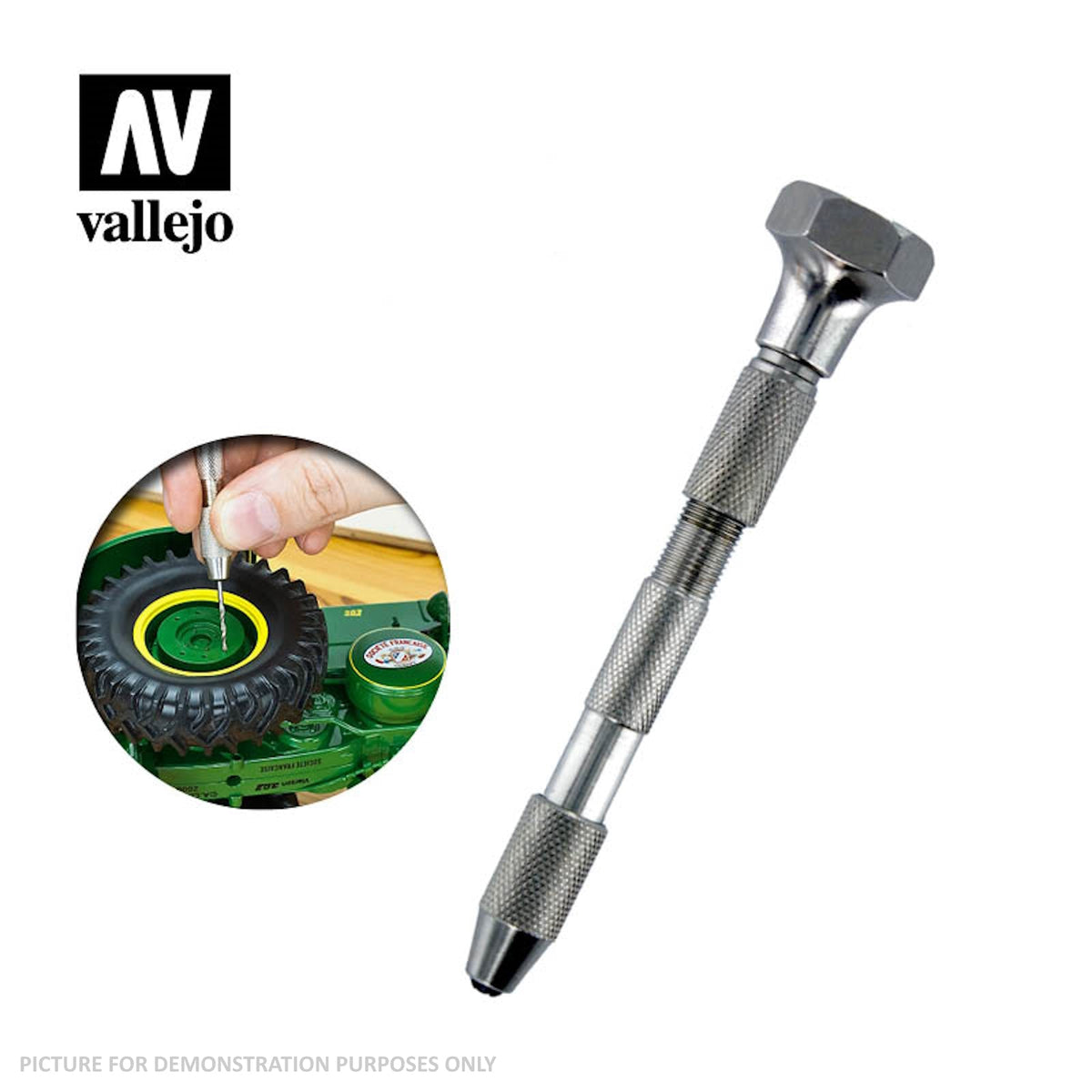 Vallejo Hobby Tools - Spin Top Pin Vice Double Ended — Unplugged Games