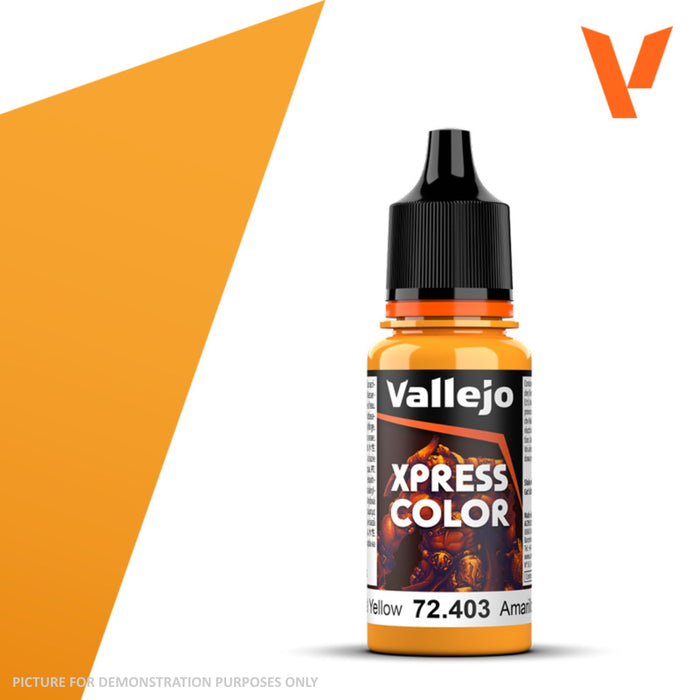 Vallejo Xpress Colour - 72.403 Imperial Yellow 18ml