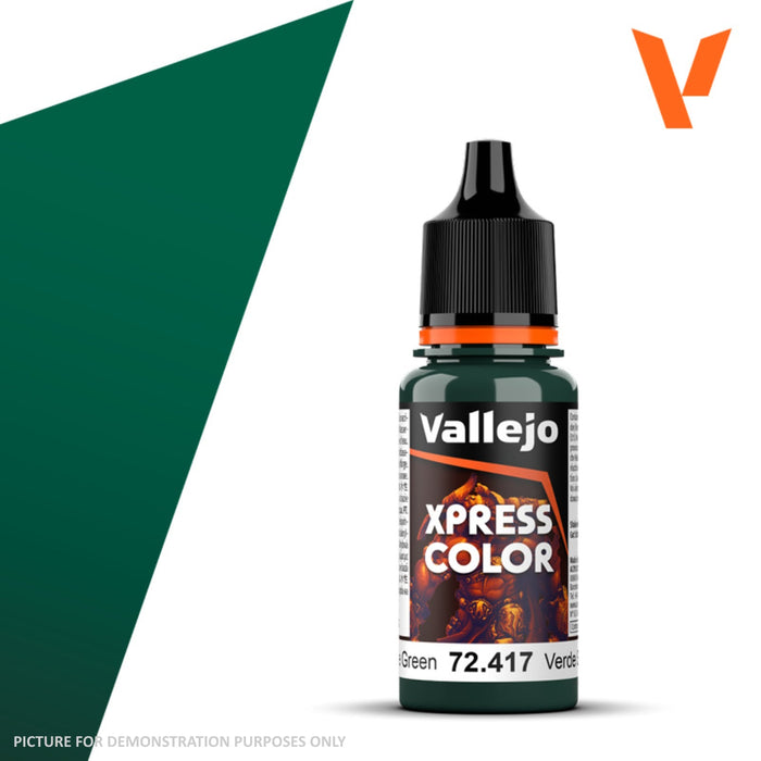 Vallejo Xpress Colour - 72.417 Snake Green 18ml