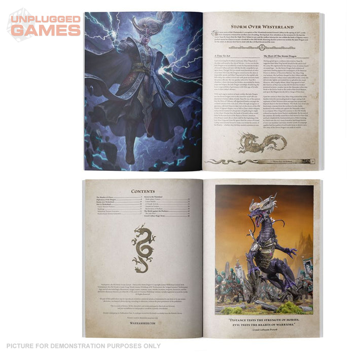 Warhammer The Old World - Grand Cathay - Arcane Journal - Dawn of the Storm Dragon