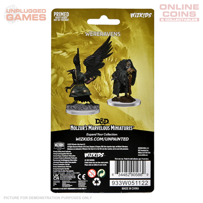 D&D Nolzurs Marvelous Unpainted Miniatures Wereravens